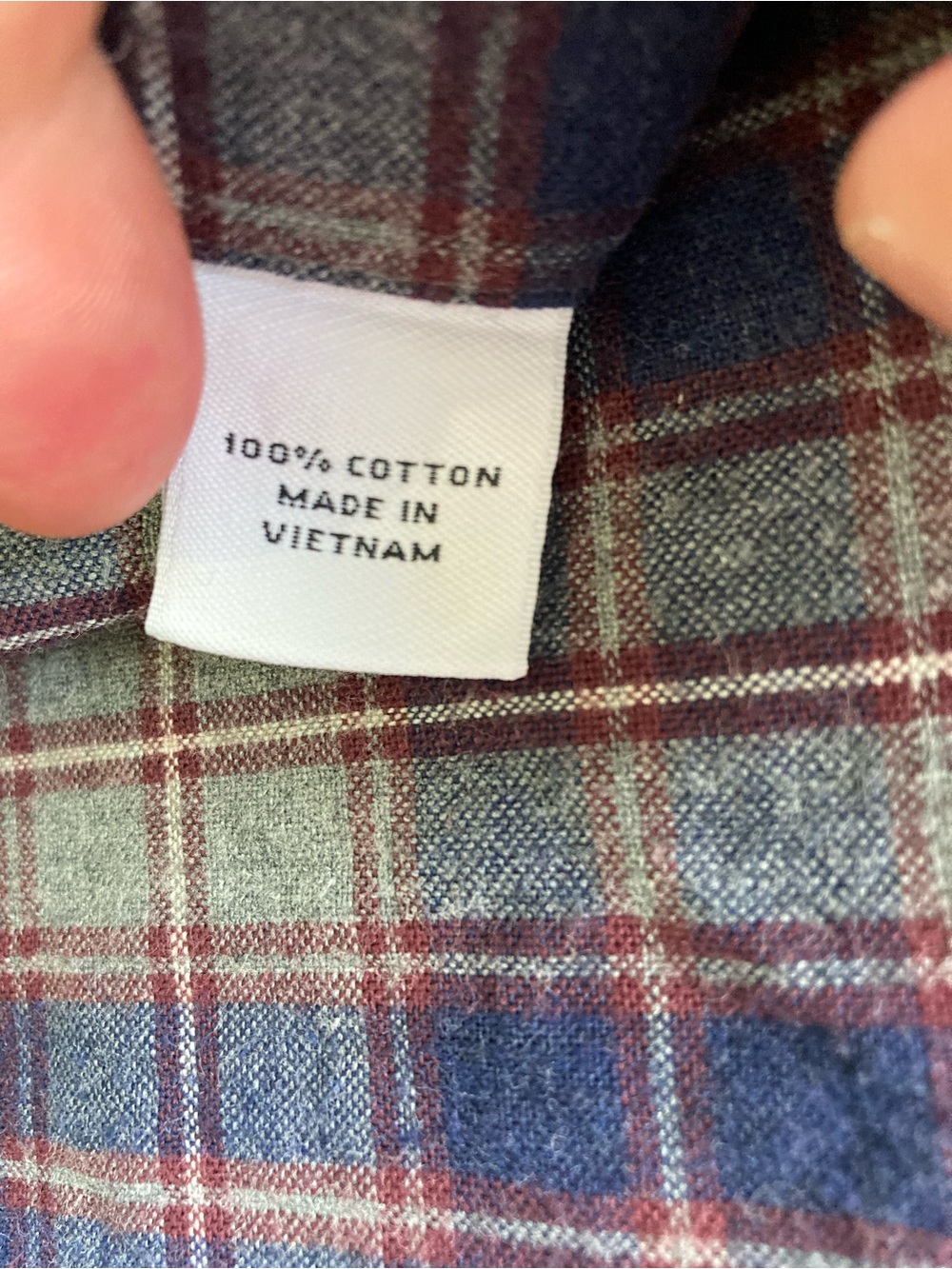 Proper Cloth flannel - Picture 3 of 3